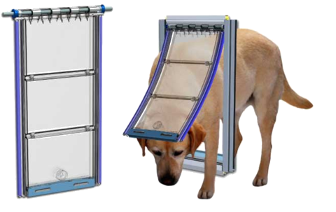 your dog can use the endura flap with ease