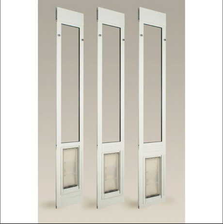 vinyl and aluminum dog doors for sliding glass doors 