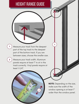Endura Flap Severe Weather Vinyl Sliding Glass Dog Door