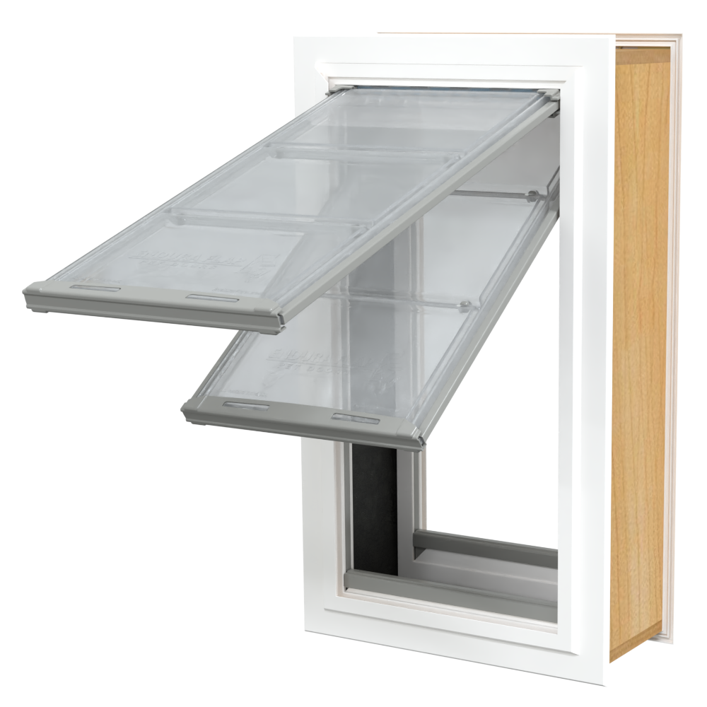 Endura Flap E2 Wall Mount Pet Door Insulating Double Flaps for Year