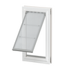Endura Flap Pet Door White Aluminum Frame for Thin Door Installations