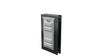 Locked black Endura Flap small single flap, angled.
