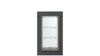 Front view of the black Endura Flap medium single flap.