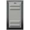 Locked front of black Endura Flap large single flap.
