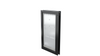 Closed black Endura Flap XL single flap, angled.