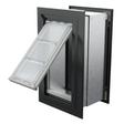 Endura Flap Wall Mount white-frame pet doors sized to drop into existing walls, through-wall installation