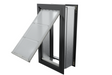 Endura Flap Wall Mount doggie door with energy efficient construction for through-wall installations