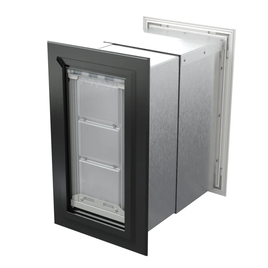 Endura Flap Wall Mount Pet Door for Thick Walls