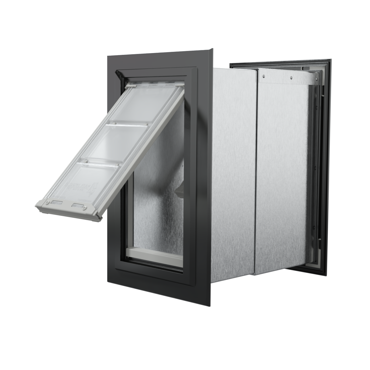 Endura Flap Wall Mount Pet Door for Thick Walls
