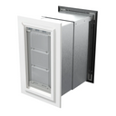 Endura Flap Wall Mount Pet Door for Thick Walls