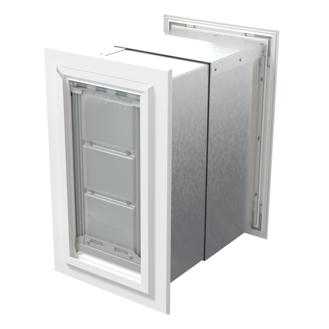 Endura Flap Wall Mount Pet Door for Thick Walls