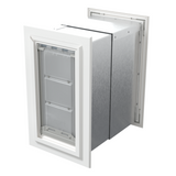 Endura Flap Wall Mount Pet Door for Thick Walls
