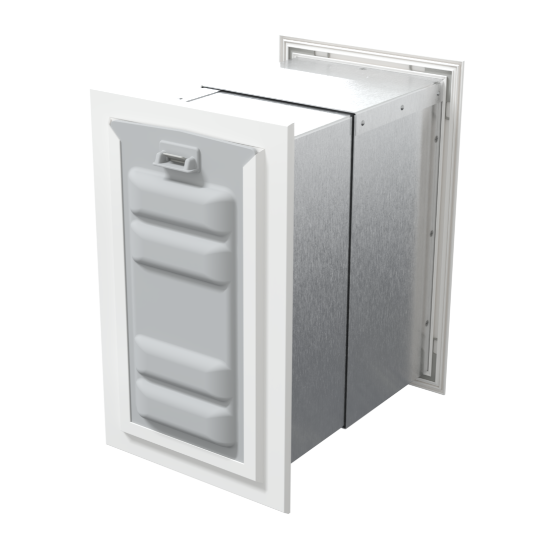 Endura Flap Wall Mount Pet Door for Thick Walls