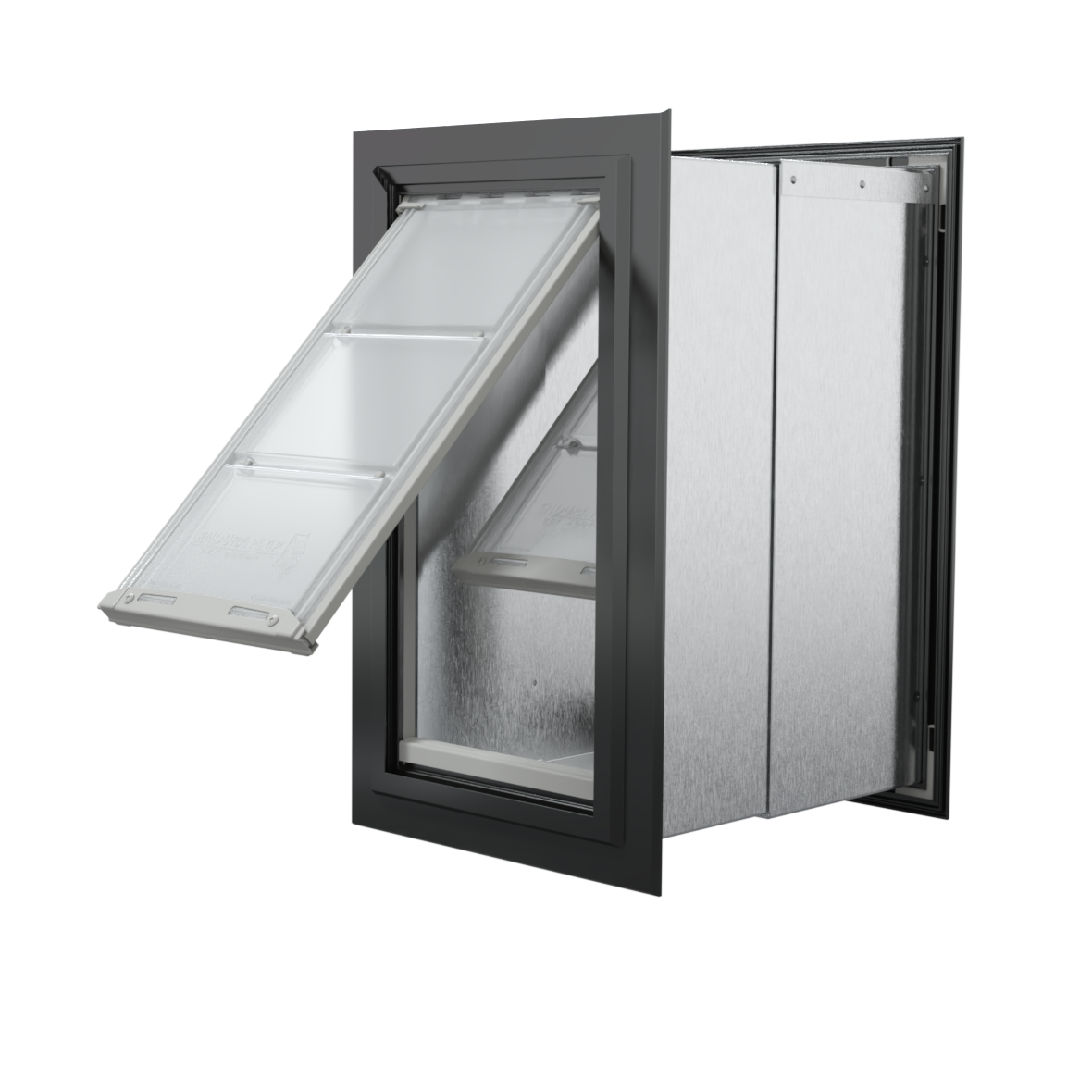 Endura Flap Wall Mount Pet Door for Thick Walls