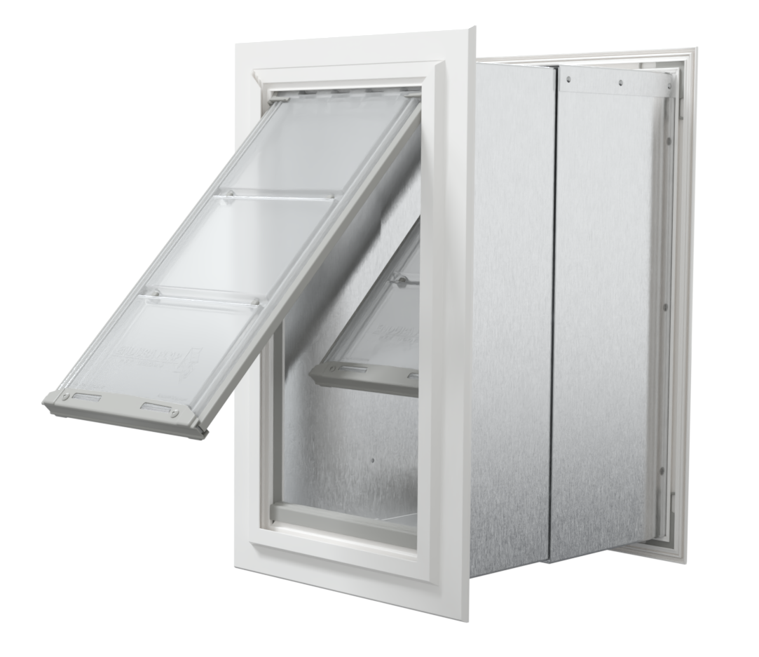 Endura Flap Wall Mount Pet Door for Thick Walls