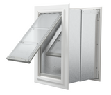 Endura Flap Wall Mount Pet Door for Thick Walls