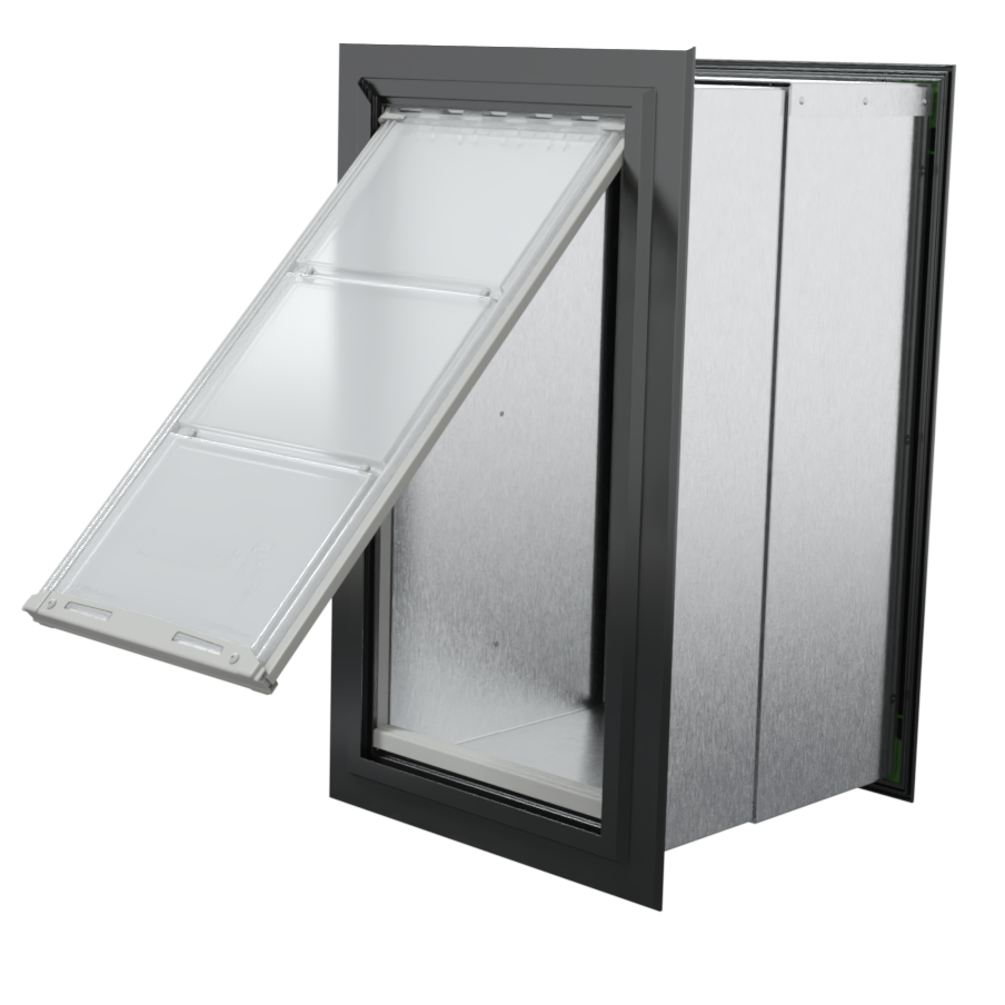 Endura Flap Wall Mount Pet Door for Thick Walls