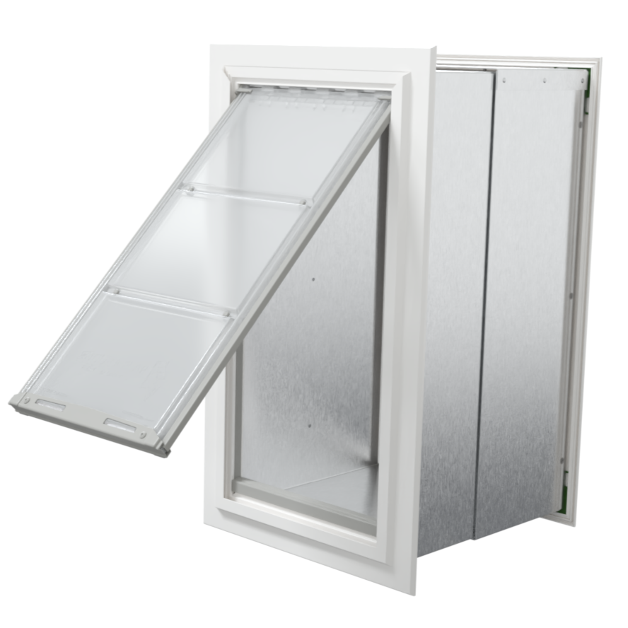 Endura Flap Wall Mount Pet Door for Thick Walls