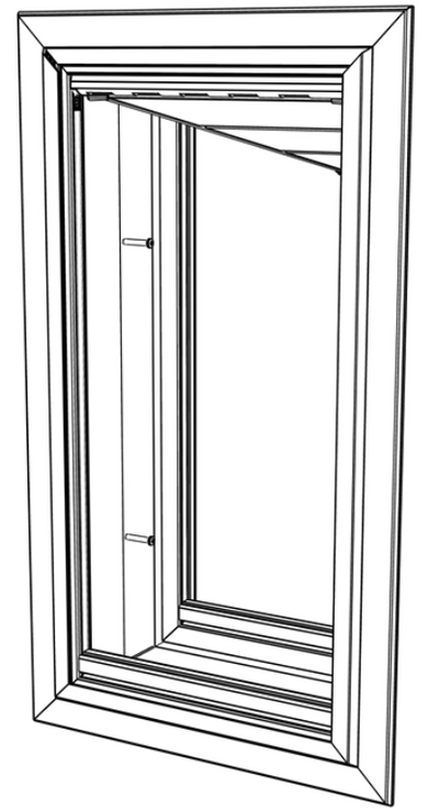 SECURE THE FRAMES TO THE STUD