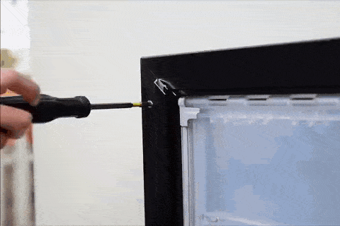 Screw Door Into Place