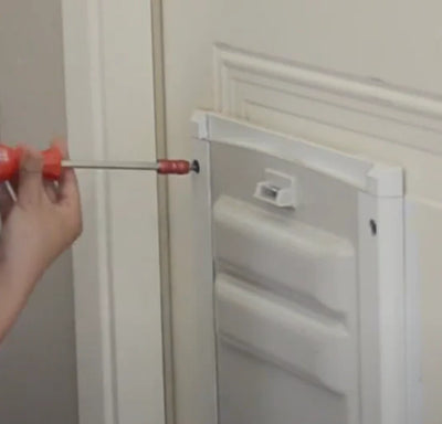 Re-Install the Pet Door