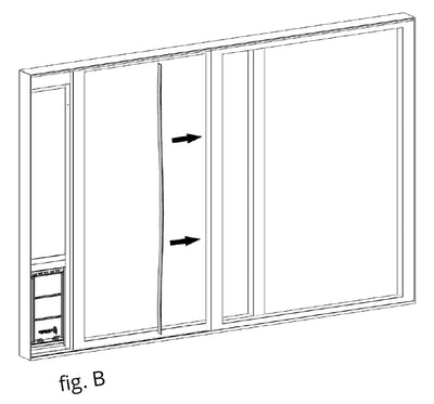 Install the Draft Stopper