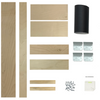 Endura Flap Reinstallation Kit for Wood Tunnel Wall Mount Pet Door