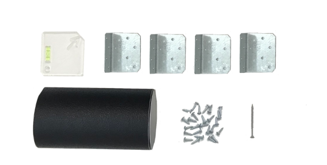 Endura Flap Install Components Kit for Wood Tunnel Wall Mounts