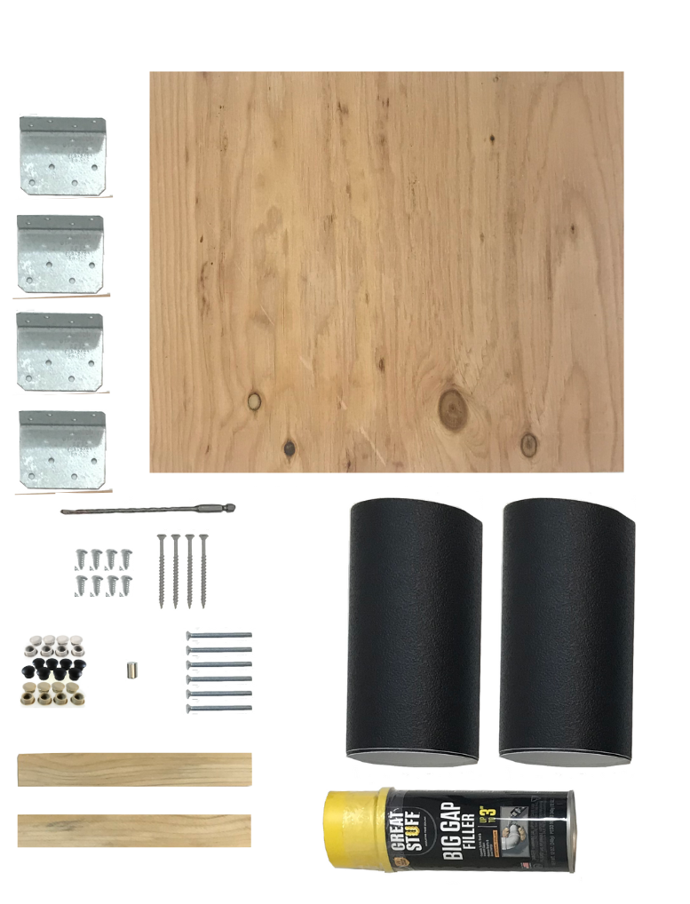 Endura Flap Wall Mount Kit with Tunnel for Thick Walls