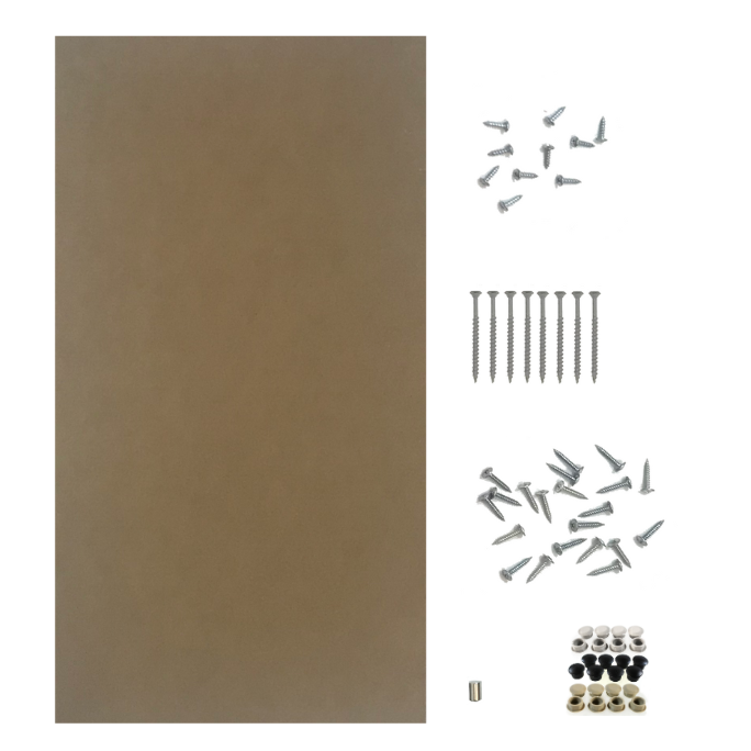 Endura Flap Single Flap Door Mount Parts Kit for Thin Doors