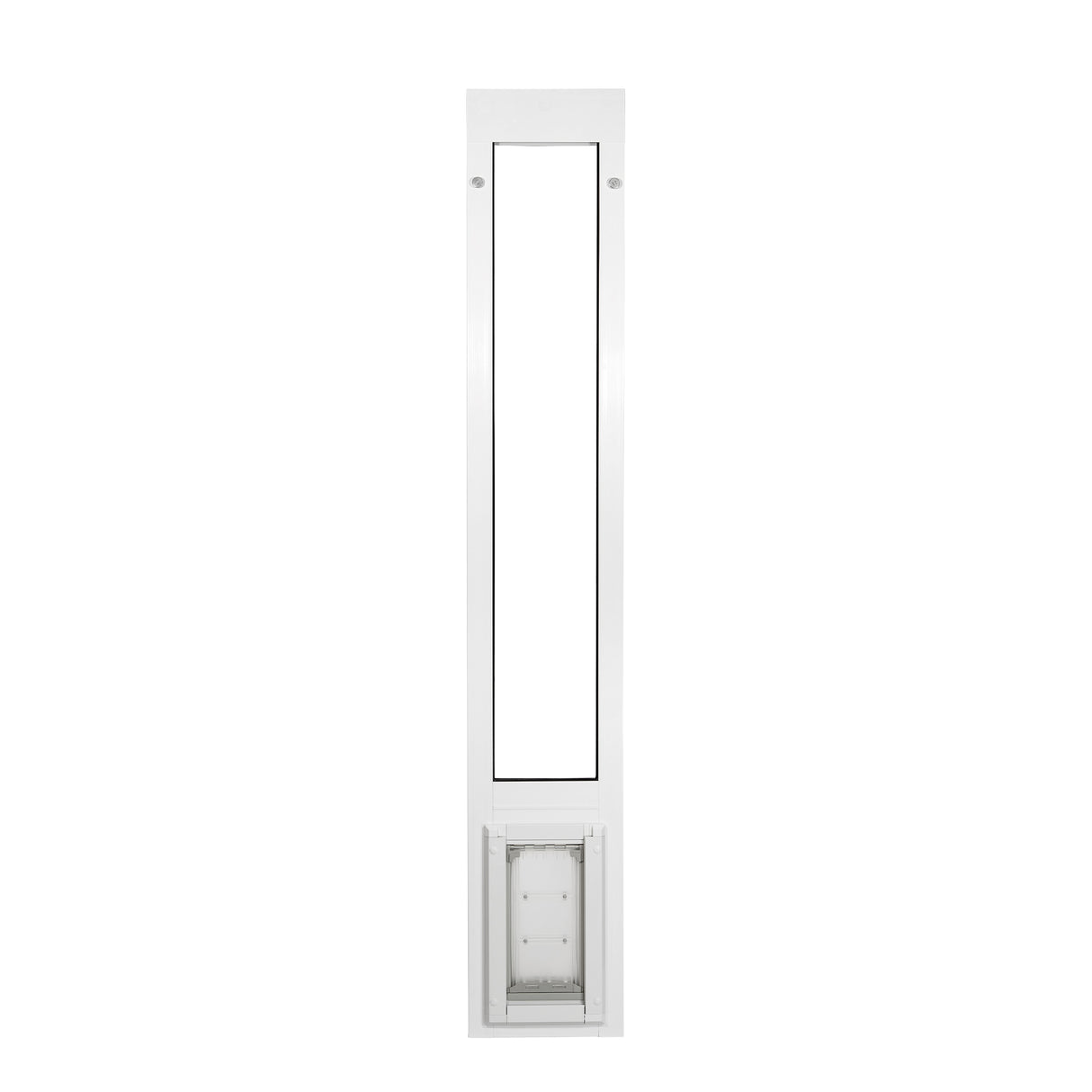 endura flap for sliding glass door with pet door built in removable panel