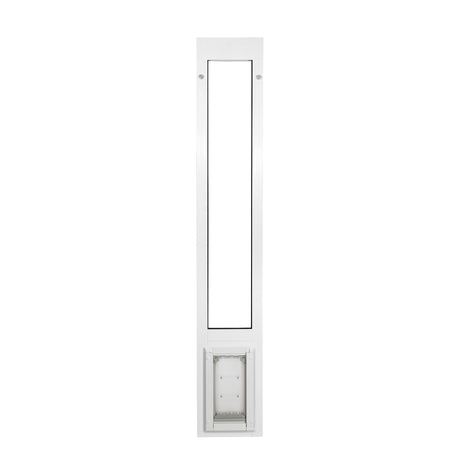 endura flap for sliding glass door with pet door built in removable panel