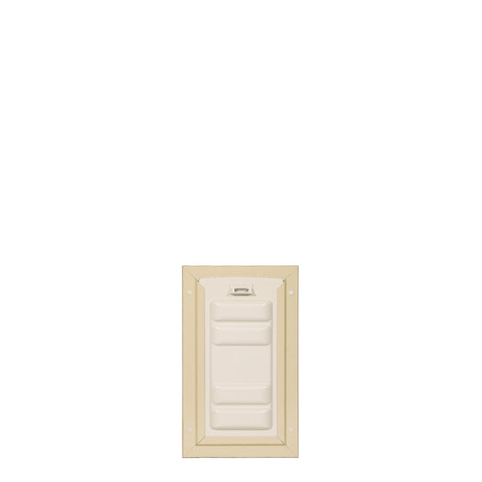 Custom Frame Color Endura Flap E2 Single Flap Pet Door for Thick Walls