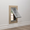 Custom Frame Color Endura Flap E2 Single Flap Pet Door for Thick Walls