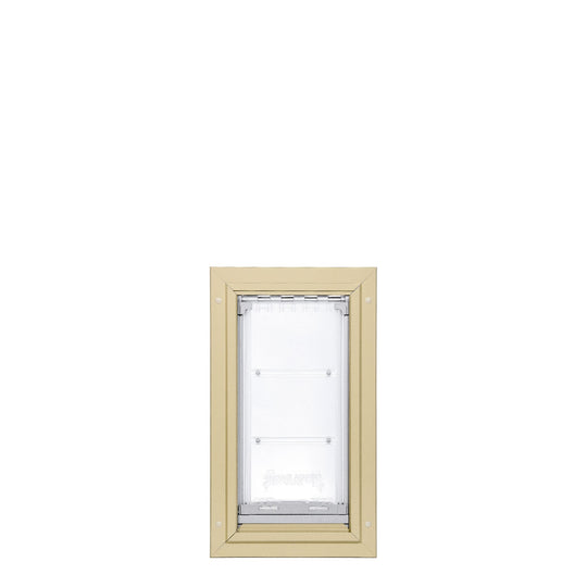 Custom Frame Color Endura Flap E2 Single Flap Pet Door for Thick Walls