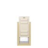 Custom Frame Color Endura Flap E2 Single Flap Pet Door for Thick Walls