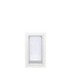 Custom Frame Color Endura Flap E2 Single Flap Pet Door for Thick Walls