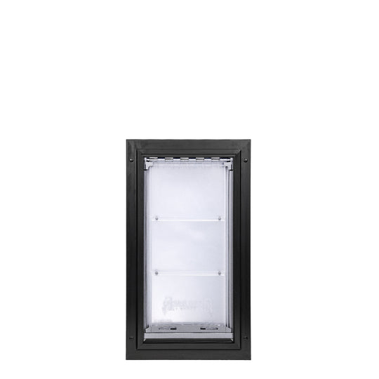 large pet door black