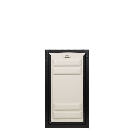 Custom Frame Color Endura Flap E2 Single Flap Pet Door for Thick Walls