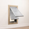 Custom Frame Color Endura Flap E2 Double Flap Pet Door for Thick Walls