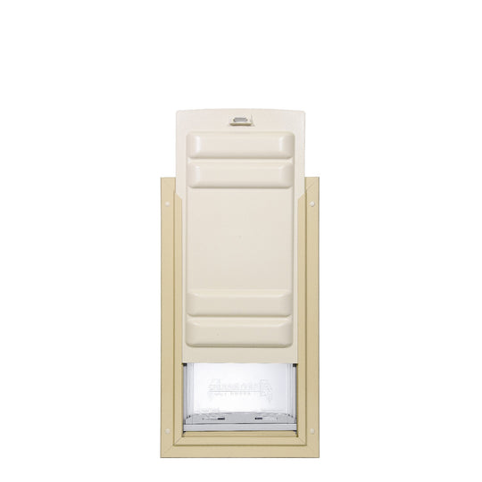 Custom Frame Color Endura Flap E2 Single Flap Pet Door for Thick Walls