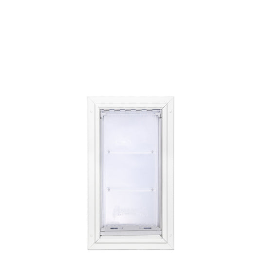 large pet door white