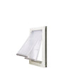 large pet door white