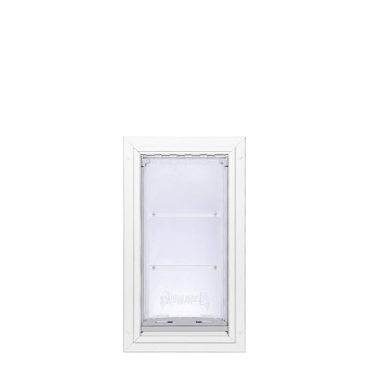 Custom Frame Color Endura Flap E2 Single Flap Pet Door for Thick Walls