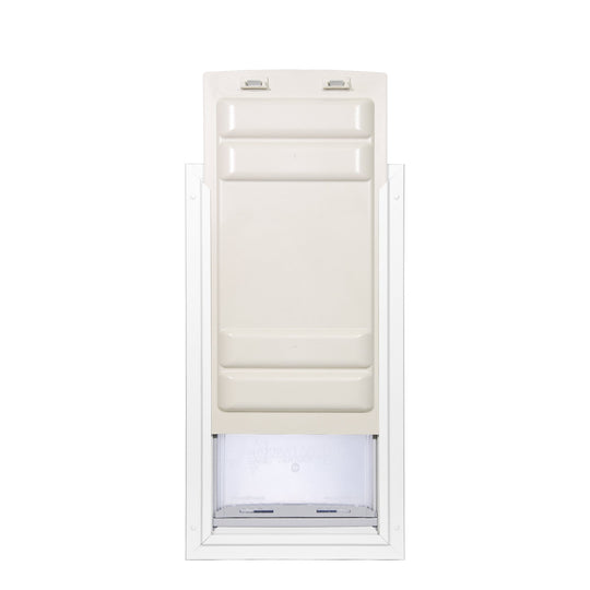 Custom Frame Color Endura Flap E2 Single Flap Pet Door for Thick Walls