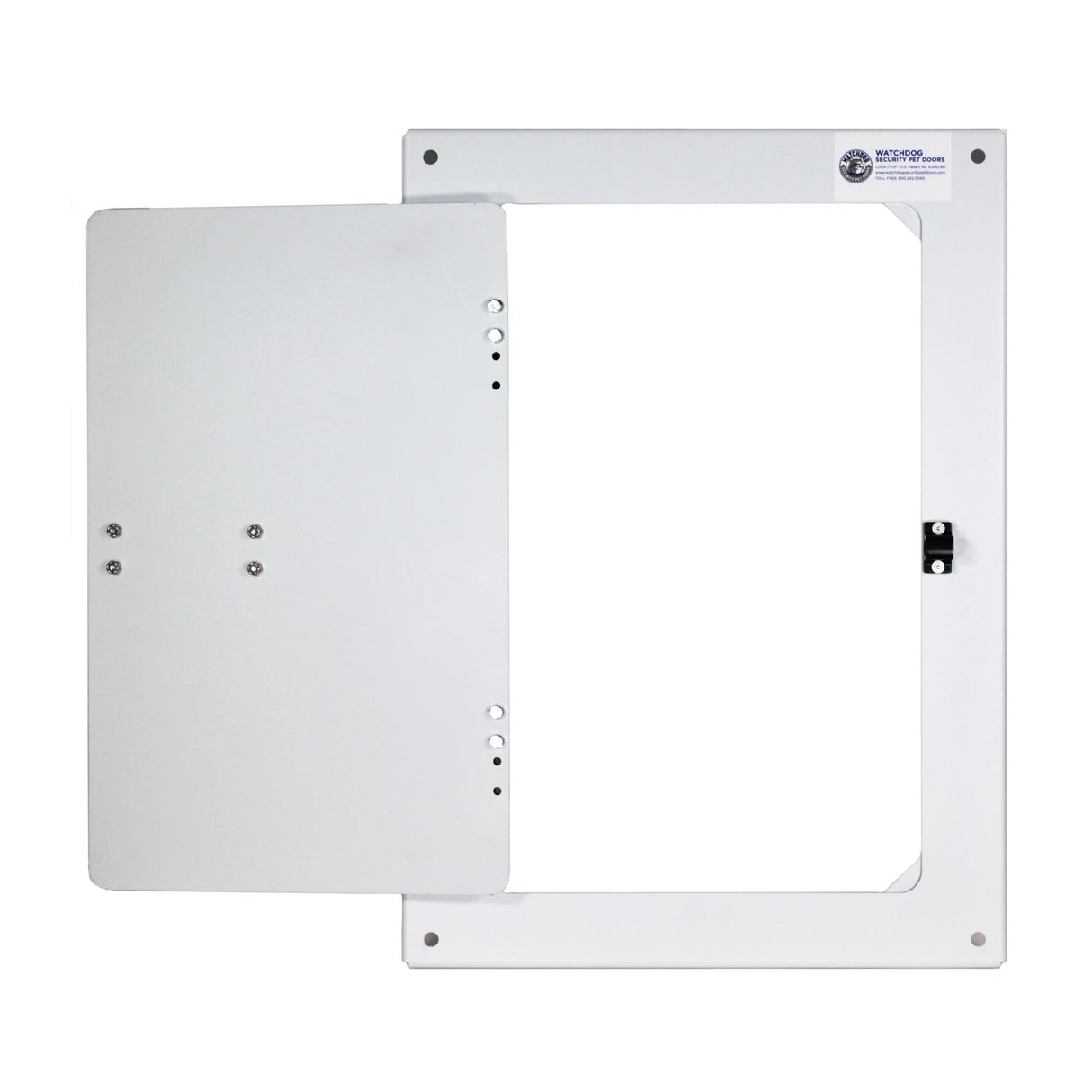 watch dog pet door locking cover