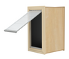 Custom Frame Color Endura Flap E2 Single Flap Pet Door for Thick Walls