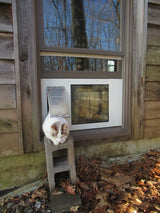 endura flap sash window pet door