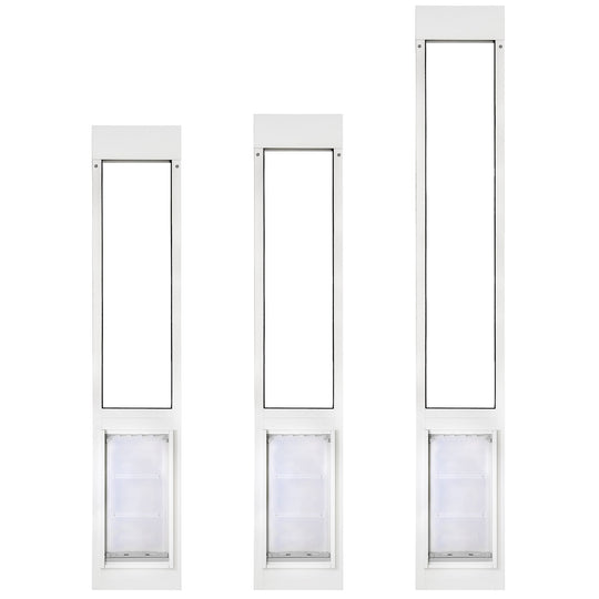 Endura Flap Pet Door For Walls In Black | Energy-Efficient Single