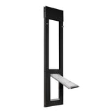 flexible flap on the endura flap pet door for sliding window cat door
